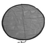 2PCS Water Collection Mesh Cover Black Netting Screen Drawstring 37in Prevents Bugs Tank Protector for Rain Buckets Garden