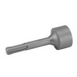 Ground Rod Driver Bits Socket Steel Easy Install Sturdy Light Weight Drill Tools for SDS Plus Hammer Drill 19mm - Top-Down View