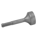 Ground Rod Driver Bits Socket Steel Easy Install Sturdy Light Weight Drill Tools for SDS Plus Hammer Drill Curved Surface - Top-Down View
