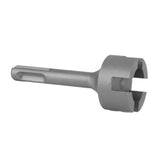 Ground Rod Driver Bits Socket Steel Easy Install Sturdy Light Weight Drill Tools for SDS Plus Hammer Drill Cross