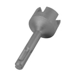 Ground Rod Driver Bits Socket Steel Easy Install Sturdy Light Weight Drill Tools for SDS Plus Hammer Drill Cross