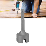 Ground Rod Driver Bits Socket Steel Easy Install Sturdy Light Weight Drill Tools for SDS Plus Hammer Drill Cross - Extra Image