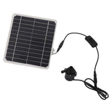 50W Solar Powered Water Pump Solar Panel Kit 24 Hour Operation Solar Panel Water Fountain Pump Kit with Switch Adjustment for Bird Bathing Fish Tanks