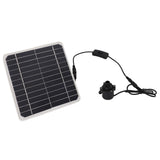 50W Solar Powered Water Pump Solar Panel Kit 24 Hour Operation Solar Panel Water Fountain Pump Kit with Switch Adjustment for Bird Bathing Fish Tanks