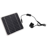 50W Solar Powered Water Pump Solar Panel Kit 24 Hour Operation Solar Panel Water Fountain Pump Kit with Switch Adjustment for Bird Bathing Fish Tanks