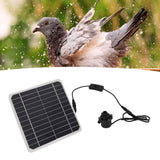 50W Solar Powered Water Pump Solar Panel Kit 24 Hour Operation Solar Panel Water Fountain Pump Kit with Switch Adjustment for Bird Bathing Fish Tanks