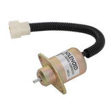 12V Fuel Shut Off Solenoid Valve 1503es 12a5uc5s Accurate Anti Interference Generator Fuel Shutdown Stop Solenoid for Replacement - Side View