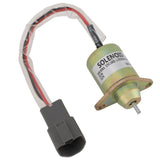 1503ES 12S5SUC12S 12V Fuel Shutdown Shut Off Solenoid for Generator Engine Accurate Operation - 45-Degree Angle