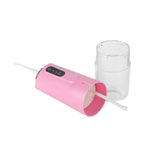 3 Mode Oral Irrigator Portable Teeth Flusher USB Charging Water Flosser 240ML 4 Jets Waterproof Dental CleanerPink