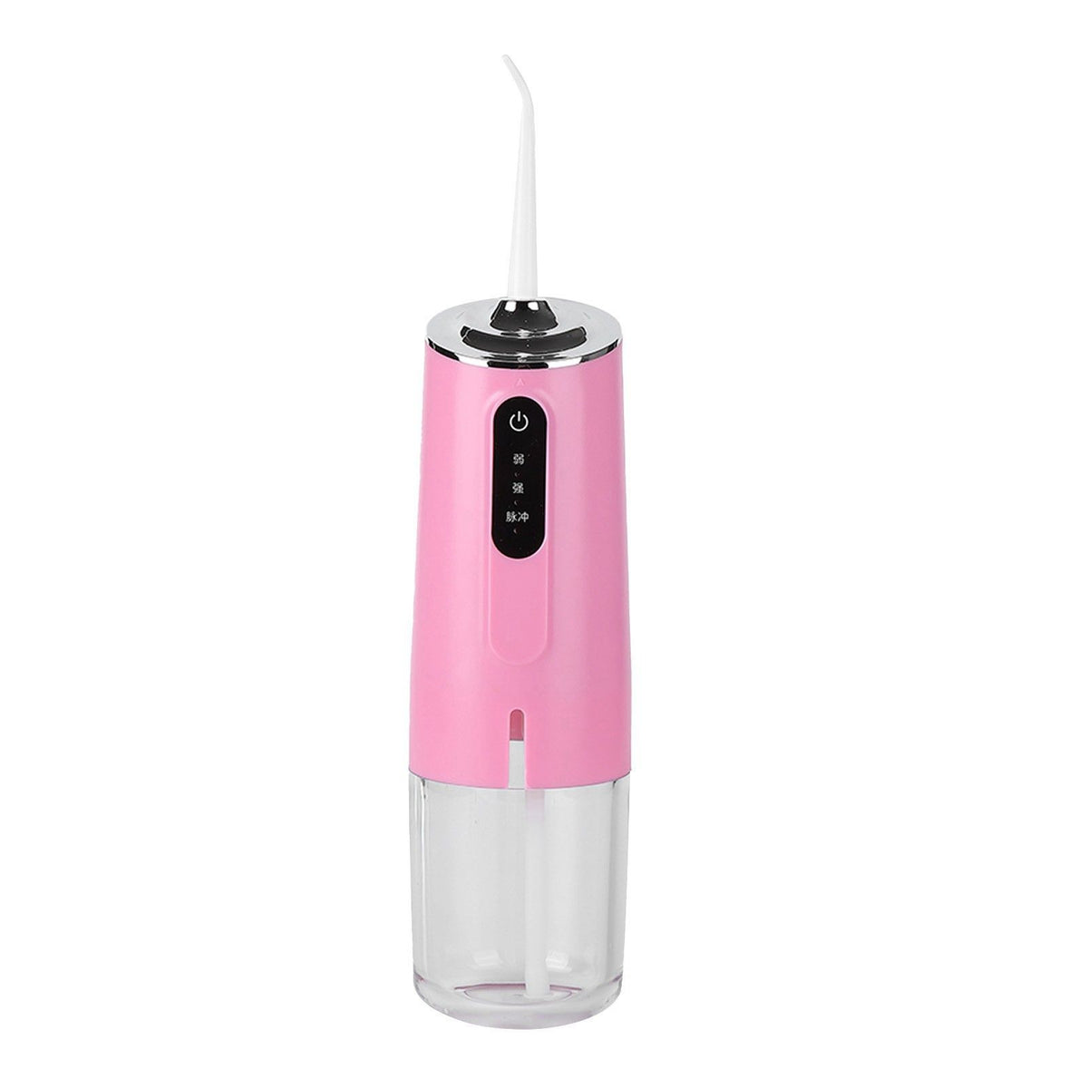3 Mode Oral Irrigator Portable Teeth Flusher USB Charging Water Flosser 240ML 4 Jets Waterproof Dental CleanerPink