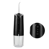 240ml Portable Oral Irrigator 3‑Mode USB Rechargeable Water Dental Floss Waterproof Tooth Cleaner with 1 NozzleBlack - Extra Image