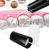 240ml Portable Oral Irrigator 3‑Mode USB Rechargeable Water Dental Floss Waterproof Tooth Cleaner with 1 NozzleBlack