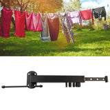 Drying Rack Foldable Retractable 90kg Load‑Bearing Laundry Rack for Balcony Bathroom Bedroom