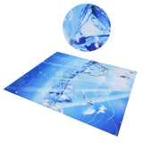 Shower Curtain Polyester Fiber Waterproof Colorful Printing with 12pcs Hook for Home Bathroom180x180cm