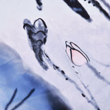 Blackout Curtain Waterproof Flower Printing Shower Curtain with Hooks for Bathroom Bedroom Living Room Study180x180cm - Extra Image
