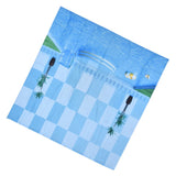 Waterproof Shower Curtain Shower Curtain for Bathroom Curtain Decoration for Summer Cool Pool70.9x70.9in
