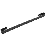 Towel Bar Stainless Steel Single Rod Towel Slippers Rack Holder for Toilet Bathroom Hotel - Side View