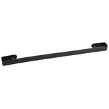 Towel Bar Stainless Steel Single Rod Towel Slippers Rack Holder for Toilet Bathroom Hotel - Top-Down View