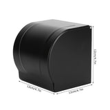Tissue Holder Wall Mounted Space Aluminum Waterproof Tissue Box Paper Towel Shelf Holder