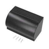 Wall Mounted Tissue Box Rectangular Aluminum Tissue Mobile Phone Holder for Bathroom