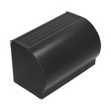 Wall Mounted Tissue Box Rectangular Aluminum Tissue Mobile Phone Holder for Bathroom - Top-Down View