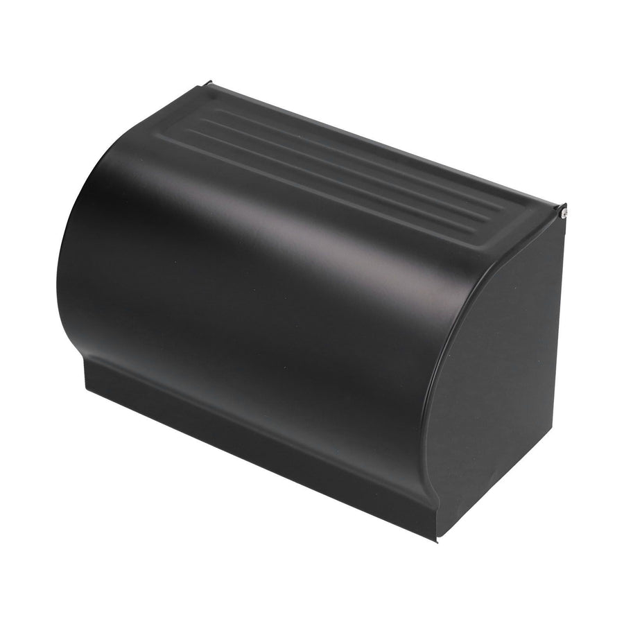 Wall Mounted Tissue Box Rectangular Aluminum Tissue Mobile Phone Holder for Bathroom
