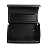 Wall Mounted Tissue Box Rectangular Aluminum Tissue Mobile Phone Holder for Bathroom