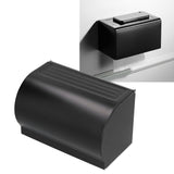 Wall Mounted Tissue Box Rectangular Aluminum Tissue Mobile Phone Holder for Bathroom - Extra Image