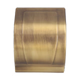 Paper Towel Dispenser Copper Antique Wall Mount Waterproof Paper Tissue Box Rack for Home Bathroom Toilet - Rear View