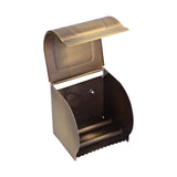 Paper Towel Dispenser Copper Antique Wall Mount Waterproof Paper Tissue Box Rack for Home Bathroom Toilet