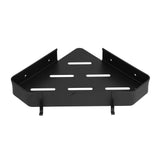 Shower Corner Shelf Aluminum Triangle Single Layer Storage Rack for Bathroom Hotel Toilet