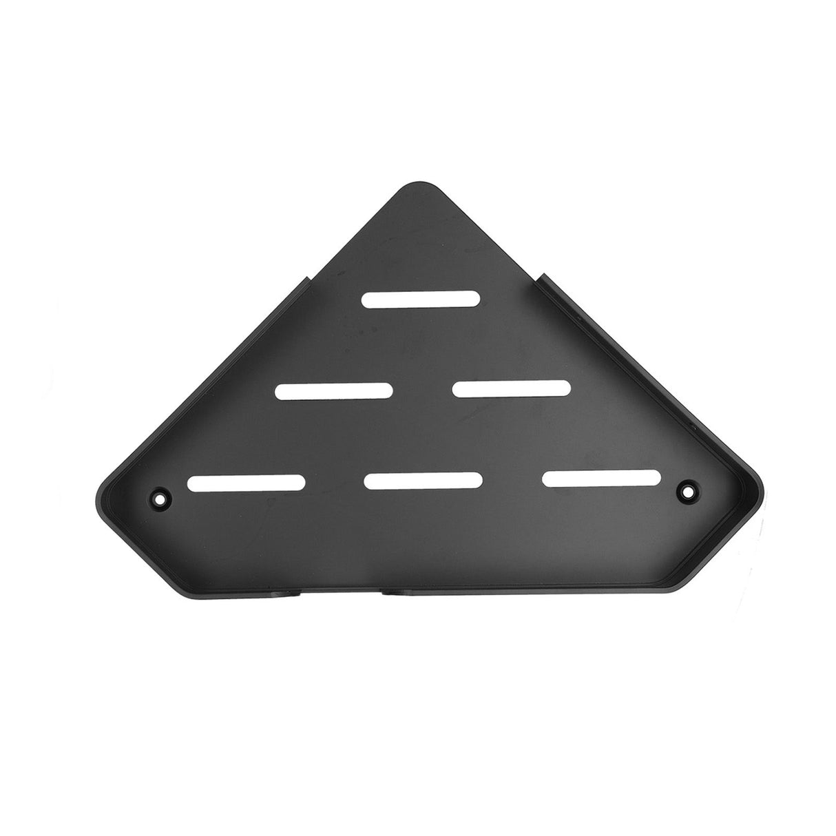 Shower Corner Shelf Aluminum Triangle Single Layer Storage Rack for Bathroom Hotel Toilet