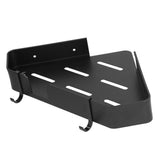 Shower Corner Shelf Aluminum Triangle Single Layer Storage Rack for Bathroom Hotel Toilet