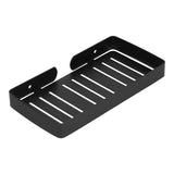 Stainless Steel Soap Holder Kitchen Sponge Tray Wall Mounted Shower Shelf Drain Storage Rack for Toilet Dorm Bathroom