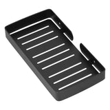 Stainless Steel Soap Holder Kitchen Sponge Tray Wall Mounted Shower Shelf Drain Storage Rack for Toilet Dorm Bathroom