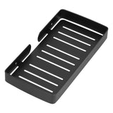 Stainless Steel Soap Holder Kitchen Sponge Tray Wall Mounted Shower Shelf Drain Storage Rack for Toilet Dorm Bathroom - Extra Image