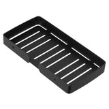 Stainless Steel Soap Holder Kitchen Sponge Tray Wall Mounted Shower Shelf Drain Storage Rack for Toilet Dorm Bathroom