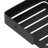 Stainless Steel Soap Holder Kitchen Sponge Tray Wall Mounted Shower Shelf Drain Storage Rack for Toilet Dorm Bathroom - Extra Image