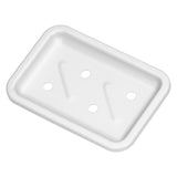 Soap Holder Aluminum Wall Mounted Kitchen Sponge Tray Shower Shelf Drain Storage Rack for Toilet Dorm Bathroom