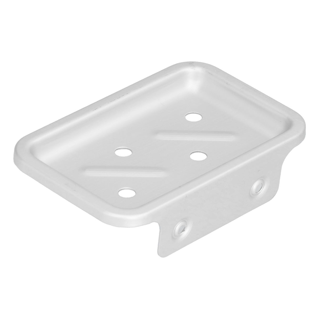 Soap Holder Aluminum Wall Mounted Kitchen Sponge Tray Shower Shelf Drain Storage Rack for Toilet Dorm Bathroom