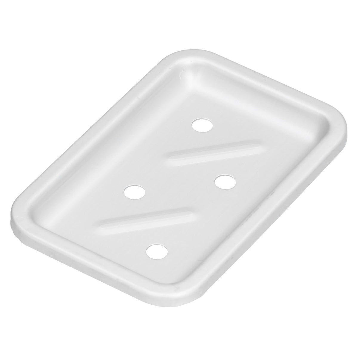 Soap Holder Aluminum Wall Mounted Kitchen Sponge Tray Shower Shelf Drain Storage Rack for Toilet Dorm Bathroom