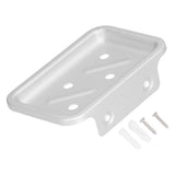 Soap Holder Aluminum Wall Mounted Kitchen Sponge Tray Shower Shelf Drain Storage Rack for Toilet Dorm Bathroom - Extra Image