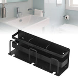 Automatic Toothpaste Dispenser Wall‑mounted Squeezer Creative Stainless Steel Bathroom Toothpaste Rack