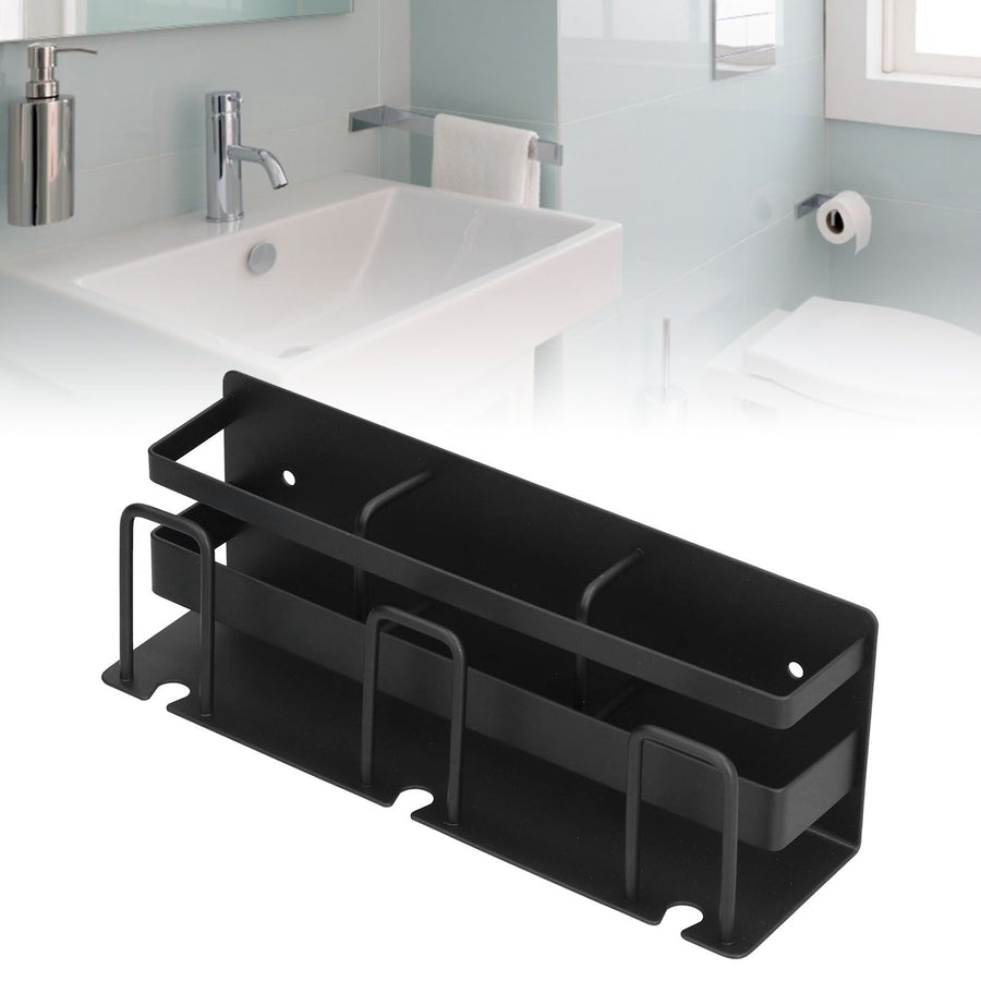 Automatic Toothpaste Dispenser Wall‑mounted Squeezer Creative Stainless Steel Bathroom Toothpaste Rack