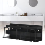 Automatic Toothpaste Dispenser Wall‑mounted Squeezer Creative Stainless Steel Bathroom Toothpaste Rack
