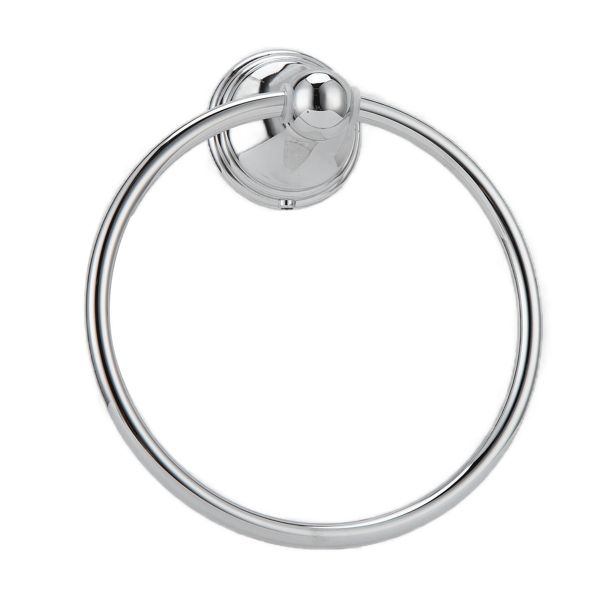 Towel Ring Stainless Steel Hand Towel Holder WallMounted Towel Rack Bathroom Hardware Rack(893 Chromeplate )