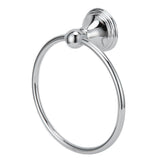 Towel Ring Stainless Steel Hand Towel Holder WallMounted Towel Rack Bathroom Hardware Rack(893 Chromeplate )