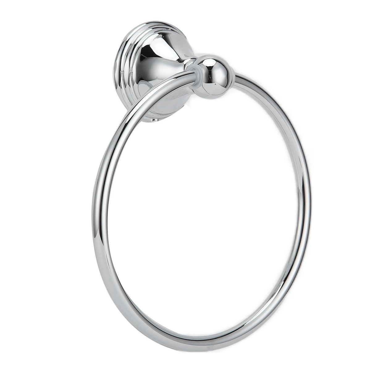 Towel Ring Stainless Steel Hand Towel Holder WallMounted Towel Rack Bathroom Hardware Rack(893 Chromeplate )