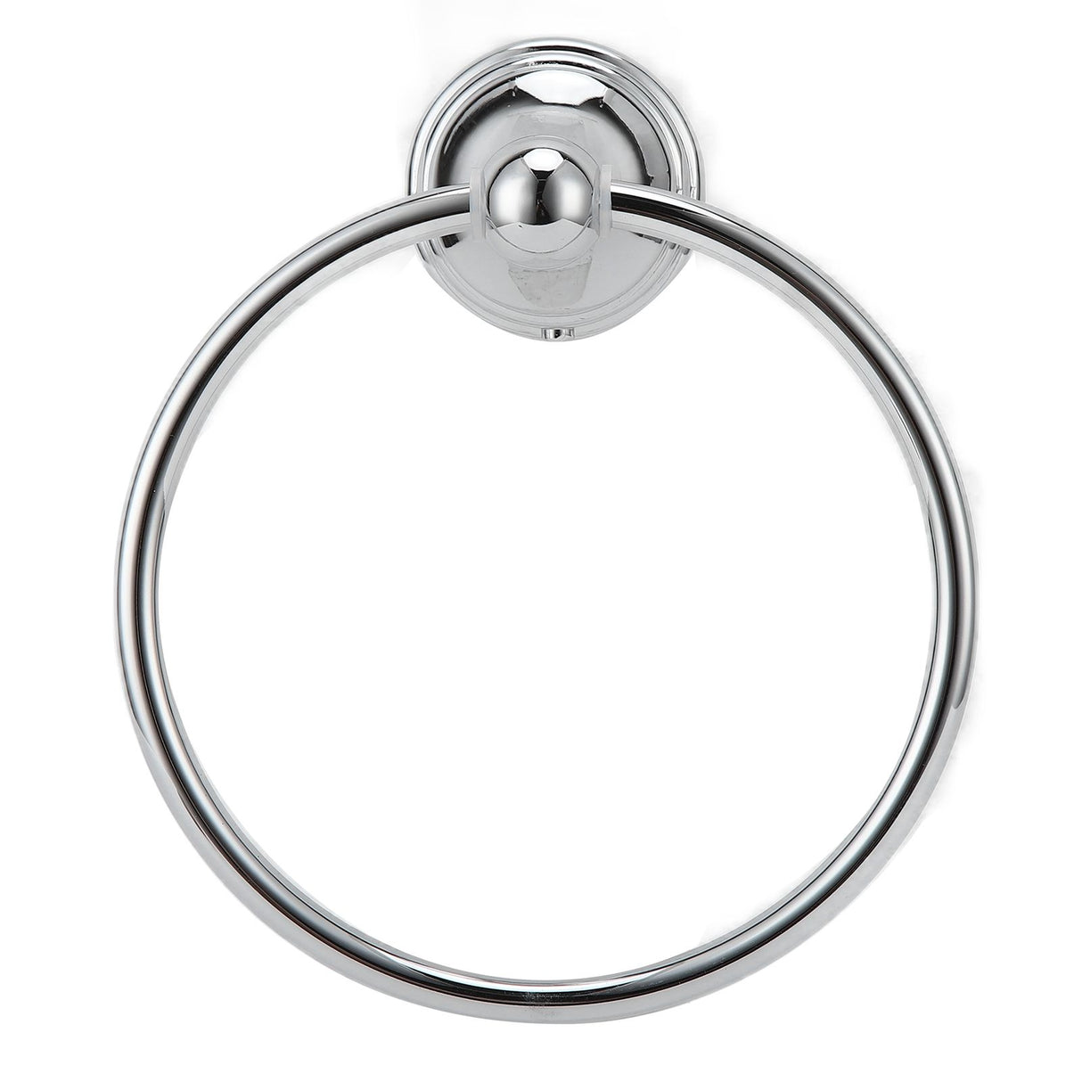 Towel Ring Stainless Steel Hand Towel Holder WallMounted Towel Rack Bathroom Hardware Rack(893 Chromeplate )