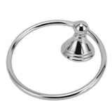 Towel Ring Stainless Steel Hand Towel Holder WallMounted Towel Rack Bathroom Hardware Rack(893 Chromeplate )